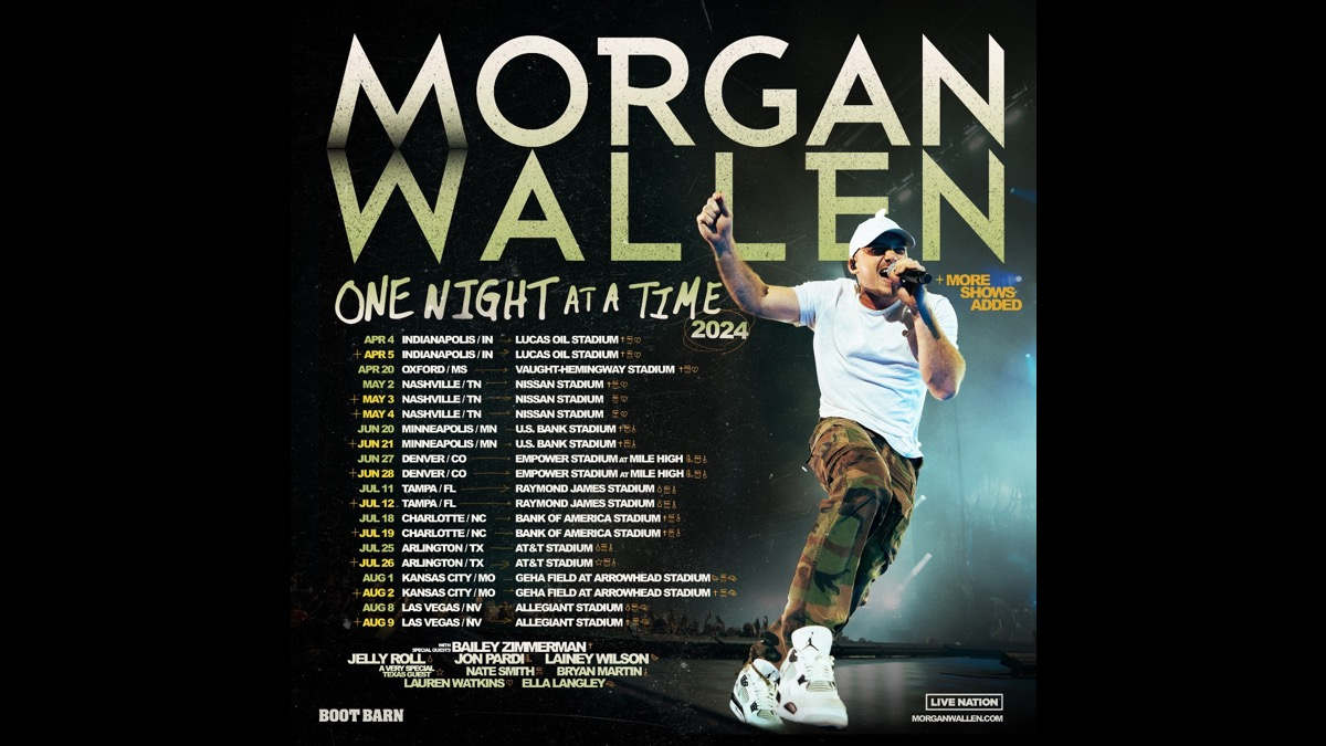 Morgan Wallen Rocked 3,107,695 Fans On One Night At A Time Tour