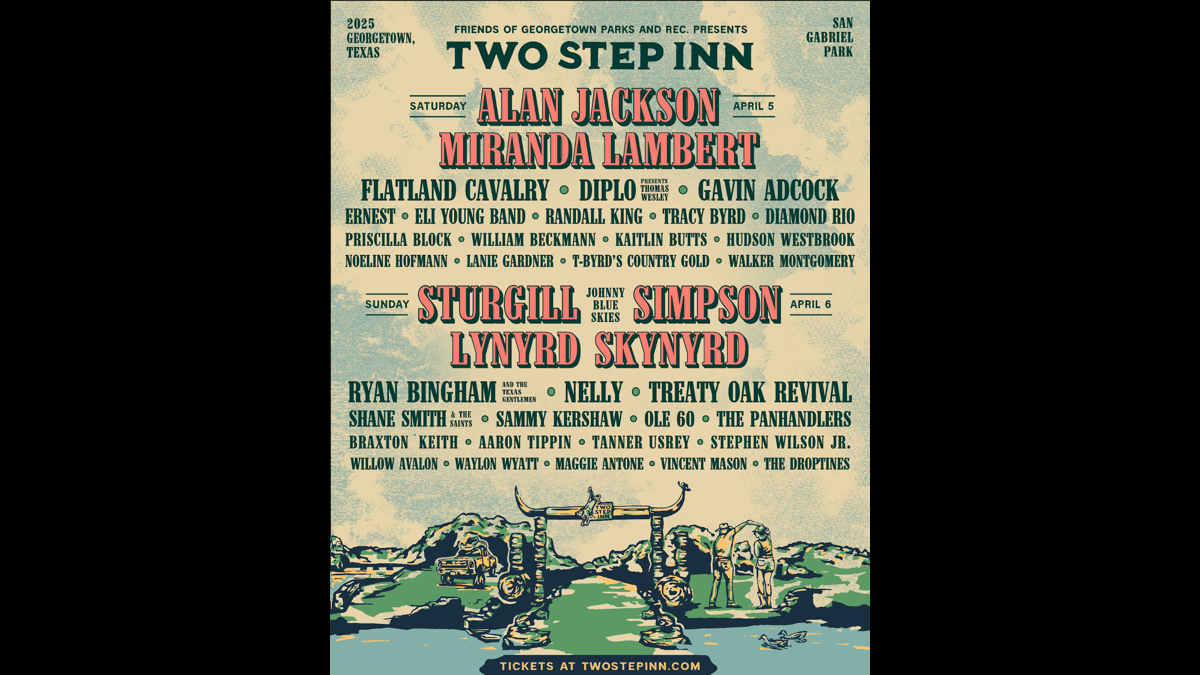 Alan Jackson and Sturgill Simpson Lead Two Step Inn Lineup