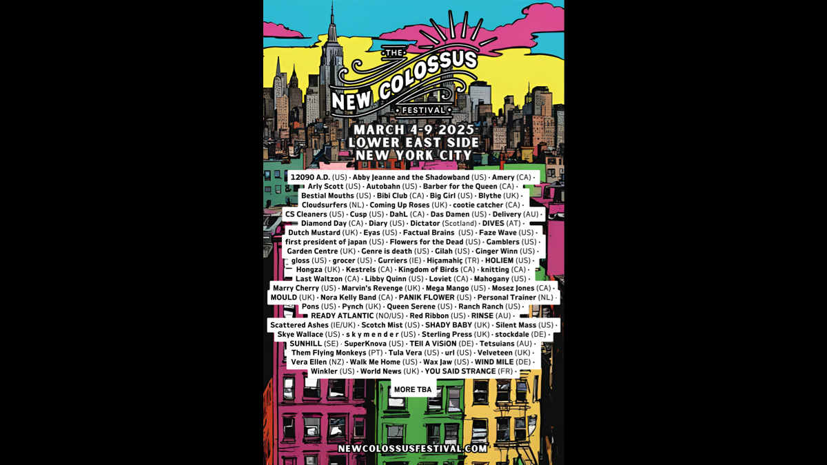 The New Colossus Festival Reveals The First Wave Of Over 100 Artists & Bands