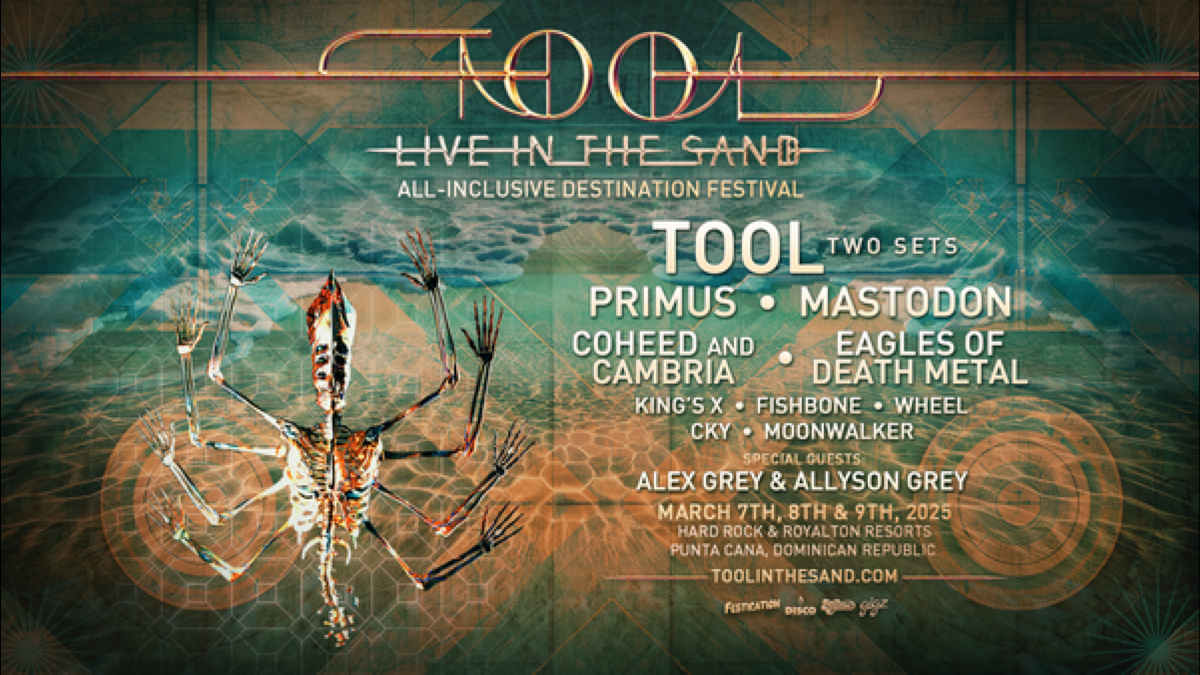 Tool Launching Live in the Sand Destination Festival