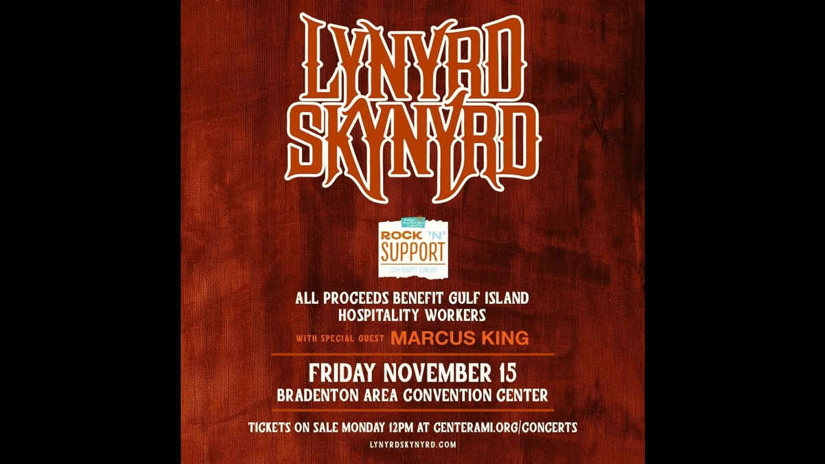 Lynyrd Skynyrd To Rock Florida For Hurricane Relief