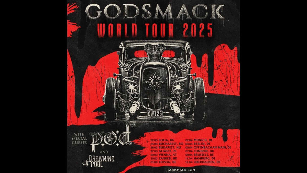 Godsmack Tap P.O.D. and Drowning Pool For Spring Tour