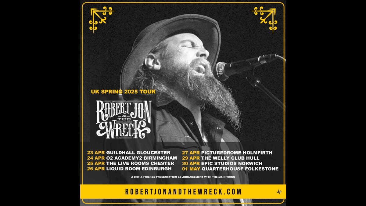 Robert Jon & The Wreck Map Out UK Spring Tour