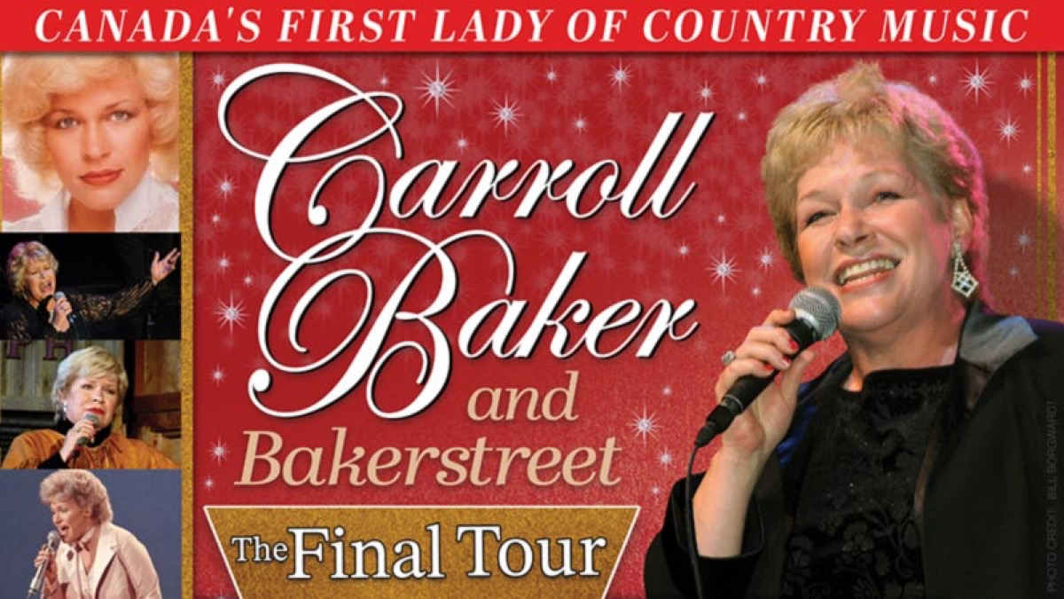 Canada's First Lady of Country Music Carroll Baker Announces Final Tour