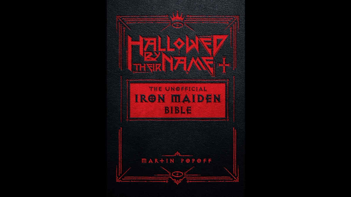 Martin Popoff Publishing 'Unofficial Iron Maiden Bible'