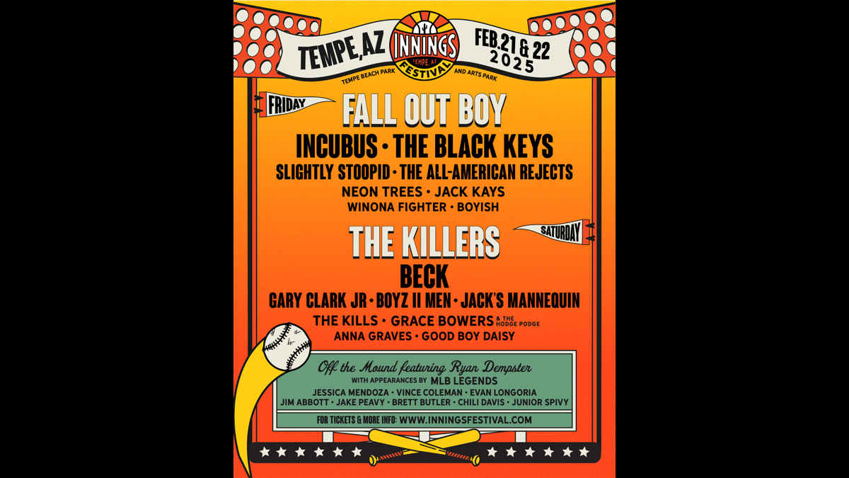 Fall Out Boy and The Killers Lead Innings Festival Lineup