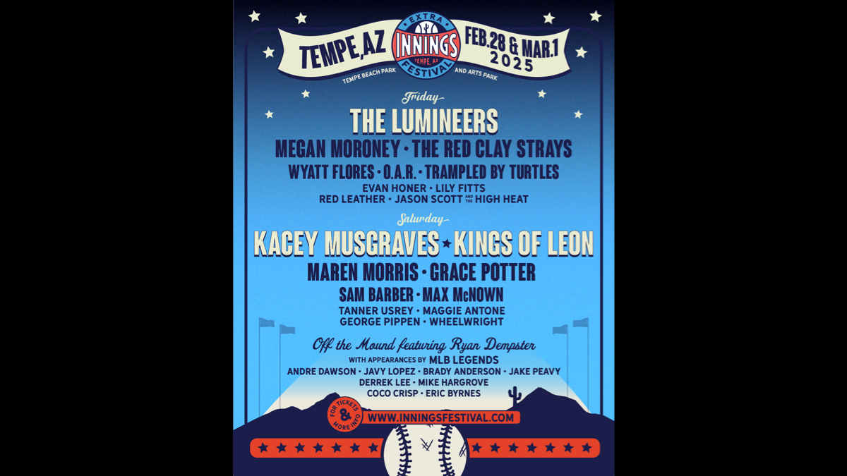 The Lumineers And Kacey Musgraves Lead Extra Innings Festival