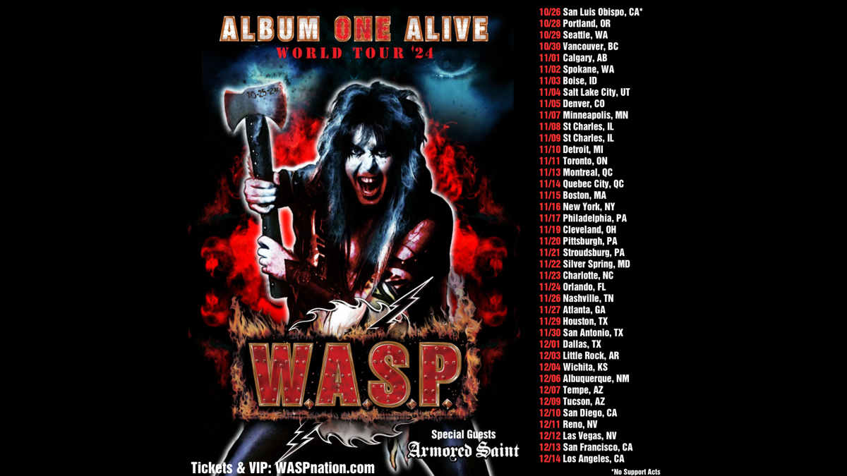 W.A.S.P. Museum Added To Album ONE Alive Tour VIP Experience