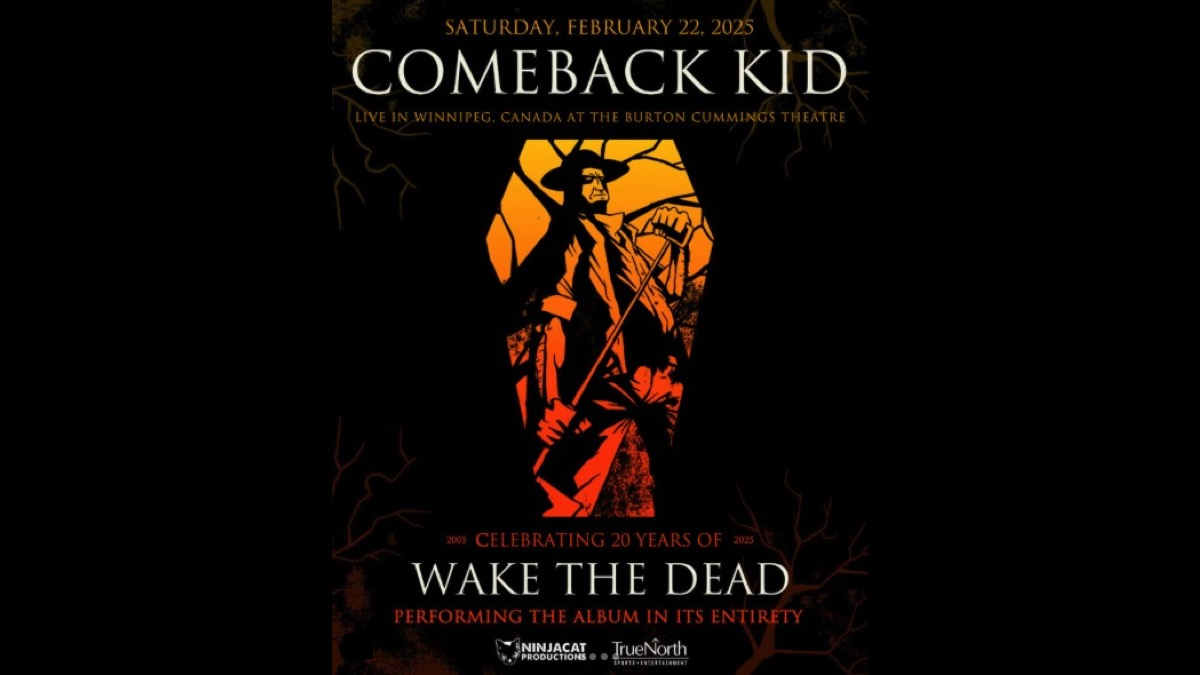 Comeback Kid Plot 'Wake The Dead' 20th Anniversary Show