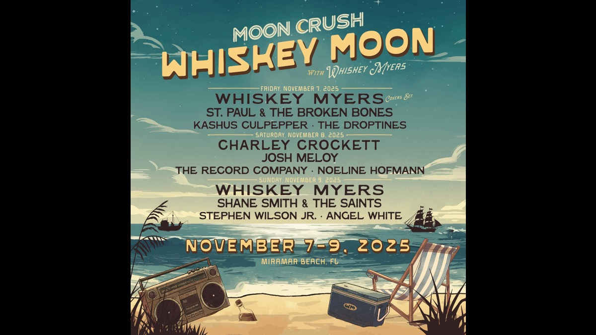 Whiskey Myers Launching Moon Crush Whiskey Moon Festival