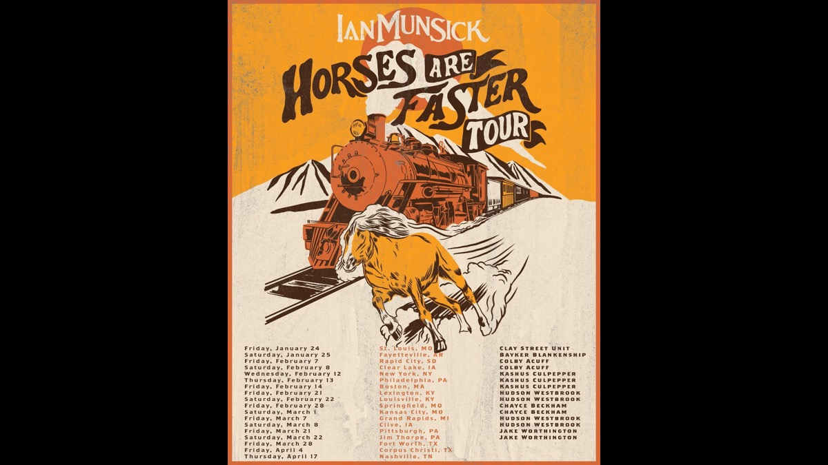 Ian Munsick Launching Horses are Faster Tour