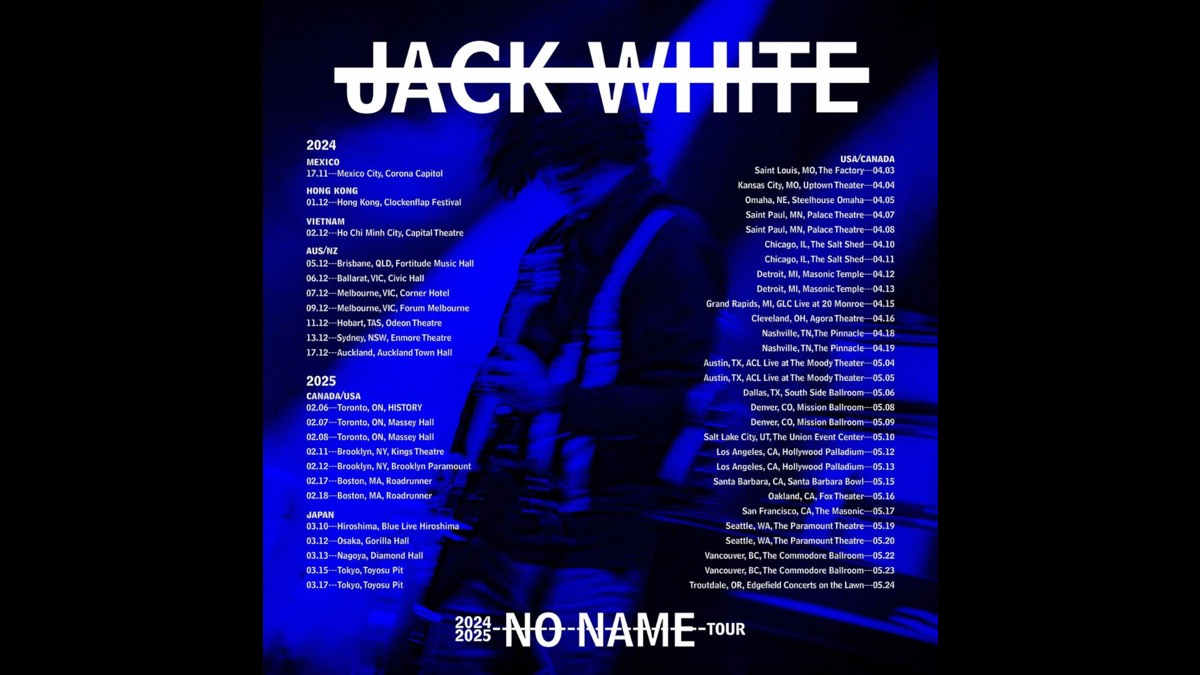 Jack White Launching The No Name Tour