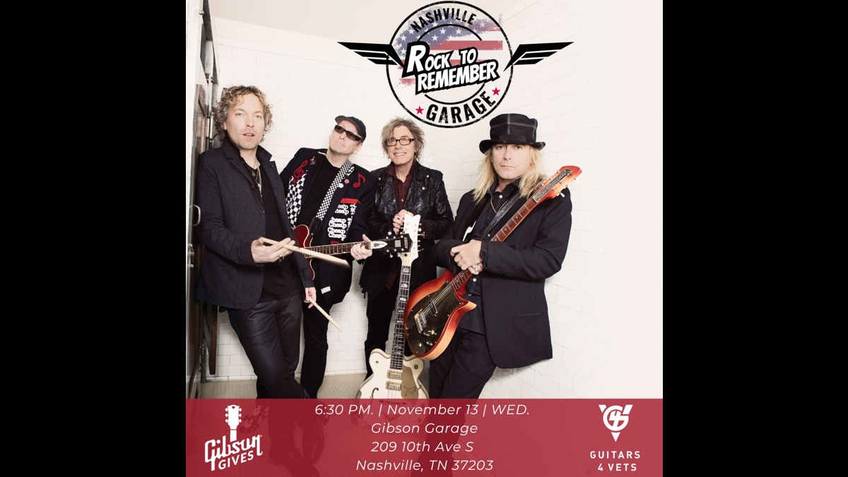 Cheap Trick Play Guitars For Vets' Rock To Remember Benefit