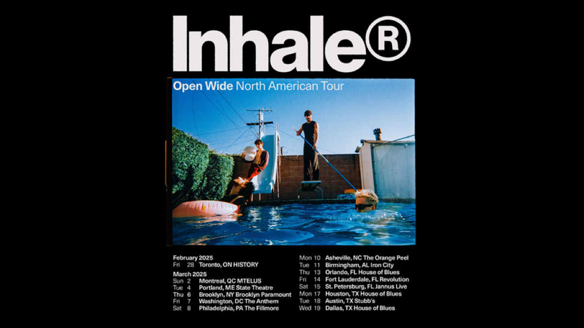 Inhaler Announce Open Wide North American Tour