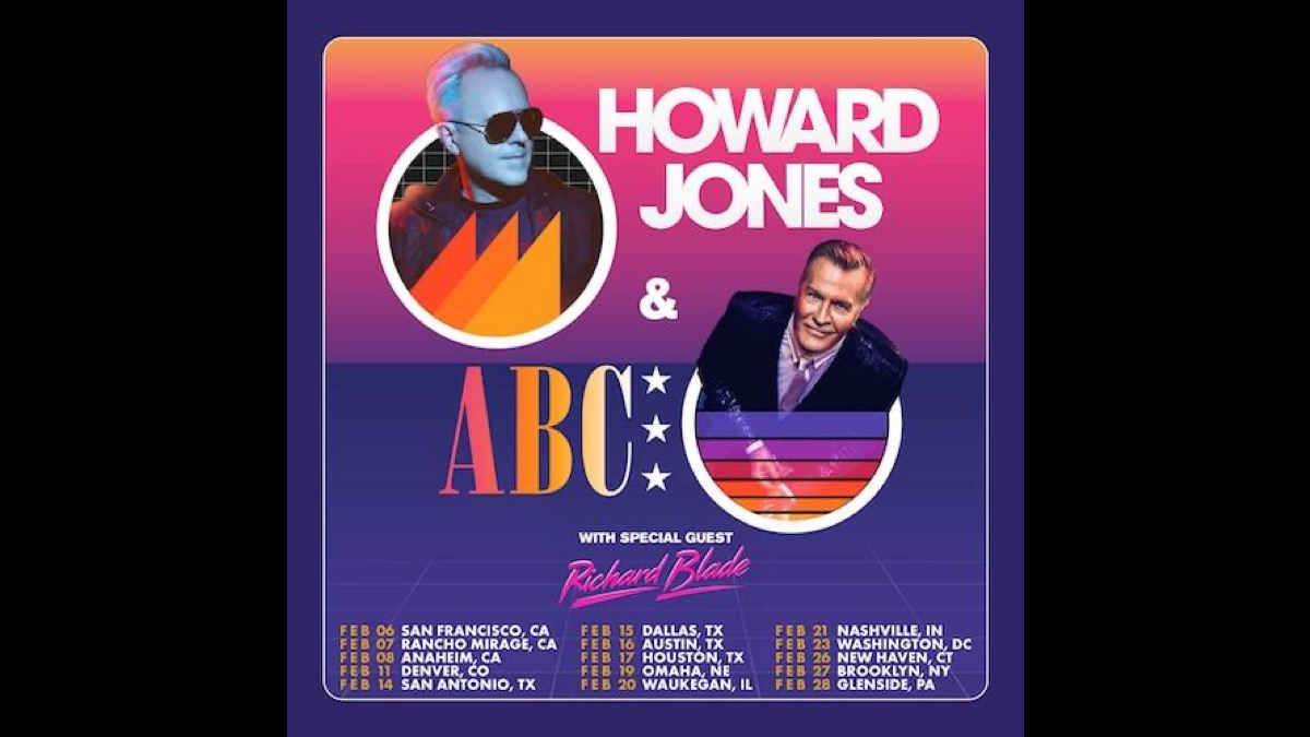 Howard Jones and ABC Announce New Coheadline Tour Leg