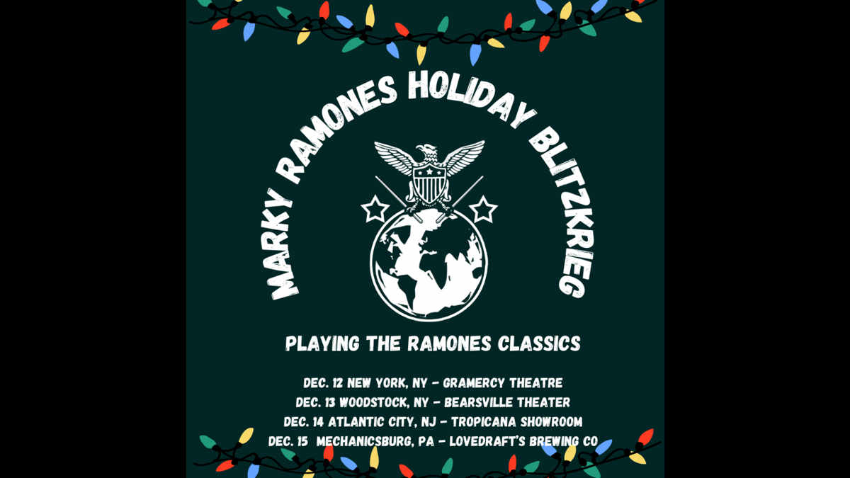 Marky Ramones Holiday Blitzkrieg Shows Announced