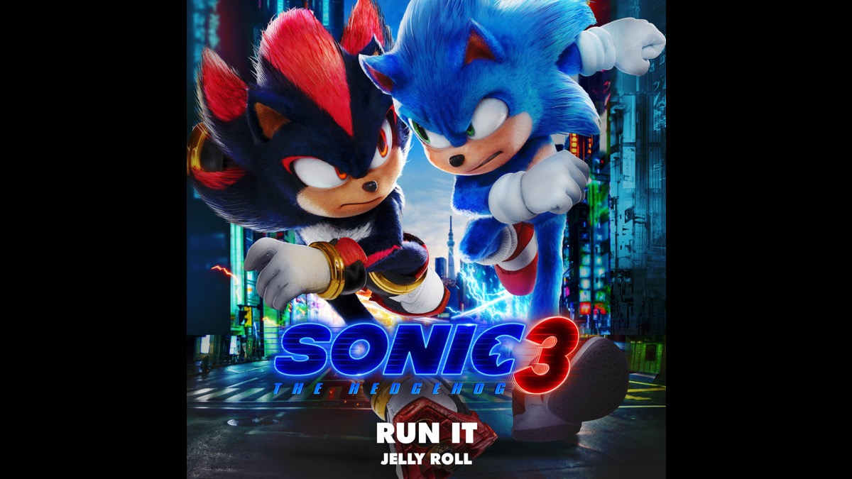 Jelly Roll Shares New Song 'Run It' For Sonic the Hedgehog 3