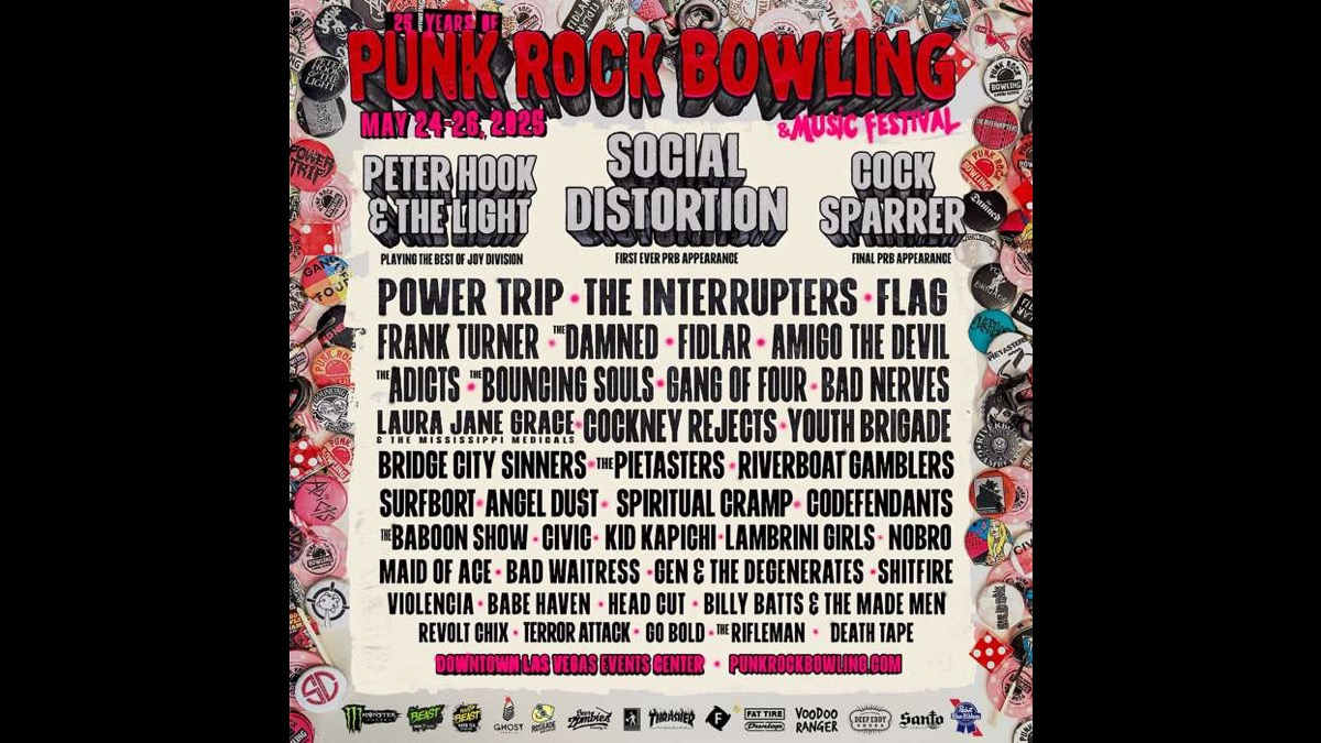 Social Distortion, Peter Hook Lead Punk Rock Bowling & Music Festival Lineup