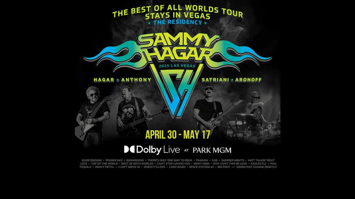 Sammy Hagar Plans To Change Things Up With Las Vegas Residency