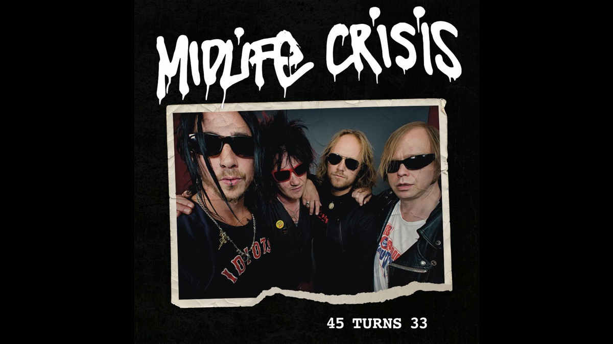 Swedish Punk Rock Supergroup Midlife Crisis Deliver 'Sick of You'