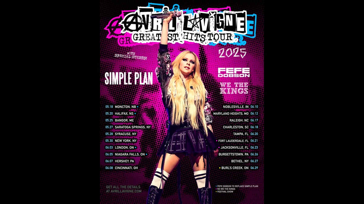 Avril Lavigne Extends Greatest Hits Tour