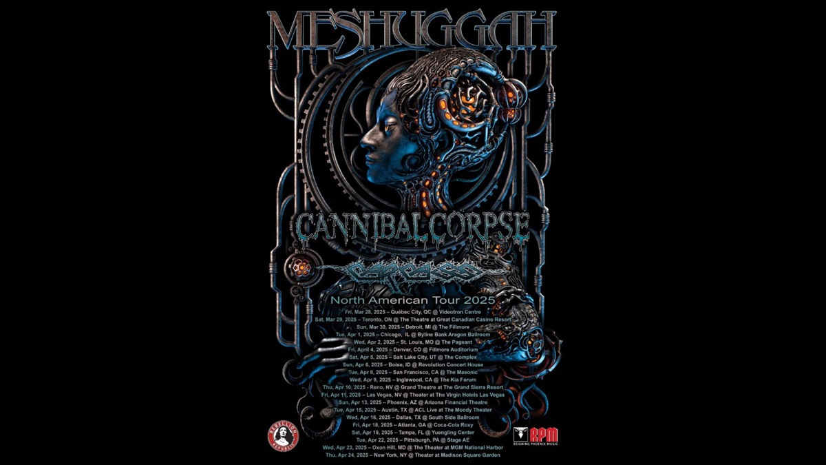 Meshuggah Launching 2025 North American Tour