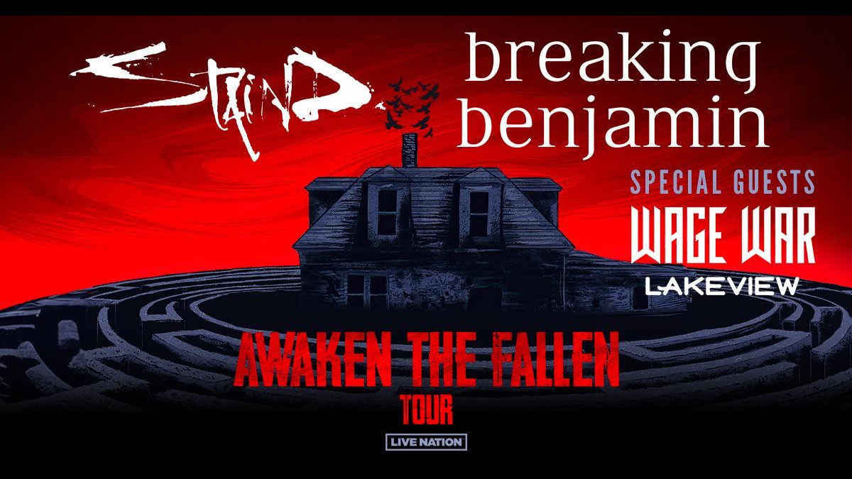 Staind and Breaking Benjamin Team For 2025 Awaken The Falling Tour