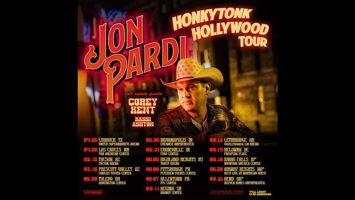 Jon Pardi Launching Honkytonk Hollywood Tour