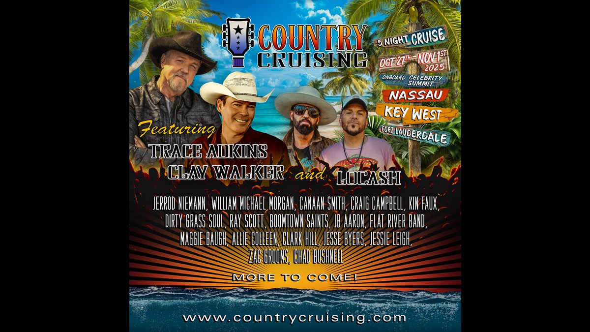 Clay Walker Added To The Country Cruising Cruise