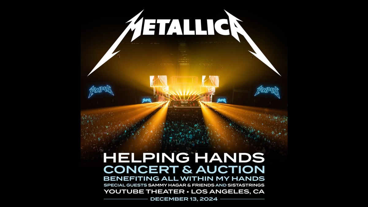 Sammy Hagar To Rock Metallica's Helping Hands Concert