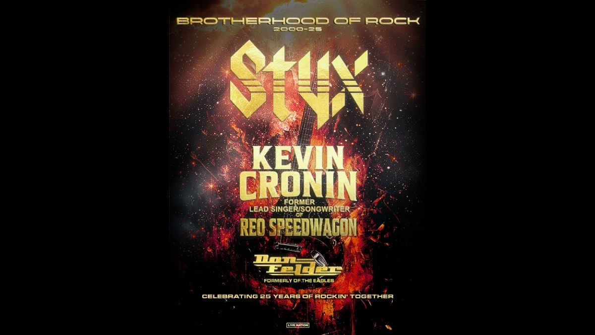 Styx, REO Speedwagon's Kevin Cronin And Eagles Don Felder Announce Tour