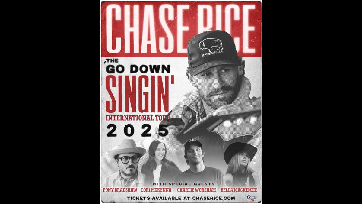 Chase Rice Announces Go Down Singin' Tour