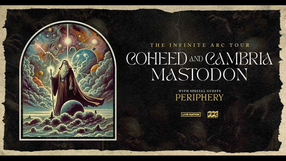 Coheed and Cambria and Mastodon Teaming Up For The Infinite Arc Tour