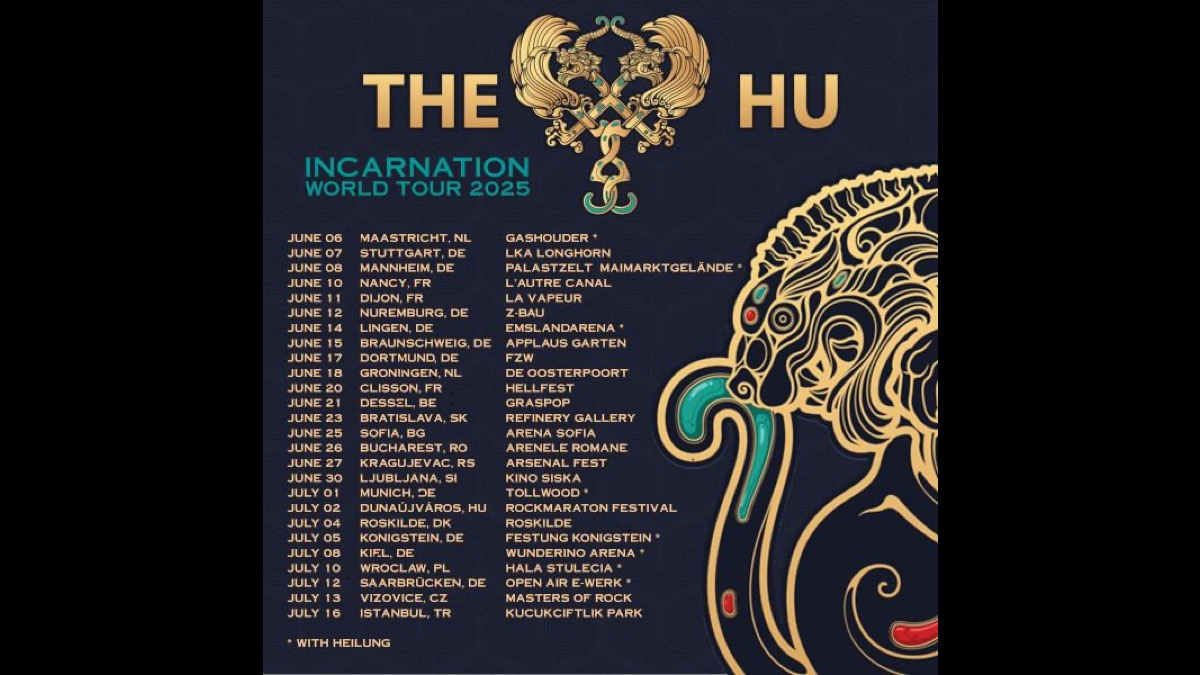 The Hu Plot European Incarnation Tour Leg