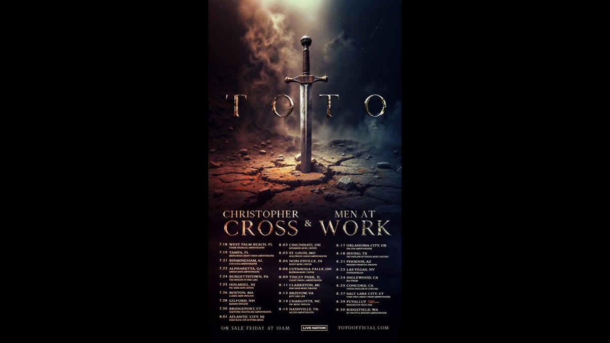 Toto, Christopher Cross and Men At Work Plot Summer Tour