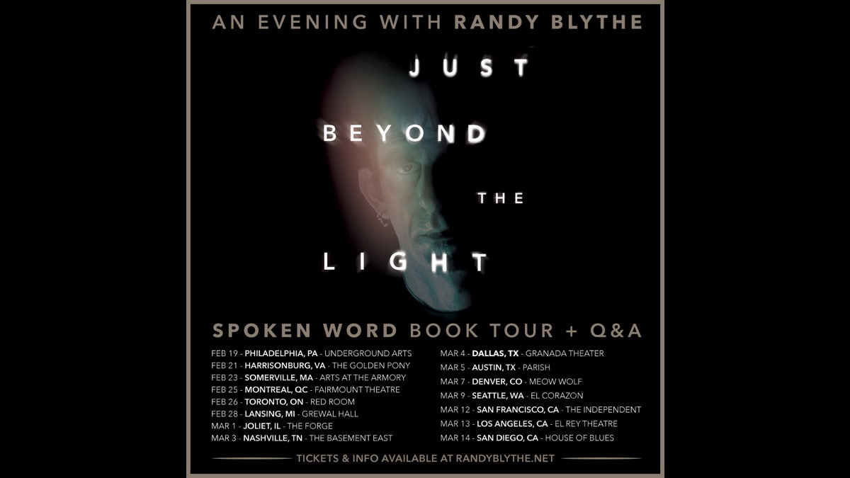 Lamb Of God's Randy Blythe Expands Just Beyond The Light Book Tour