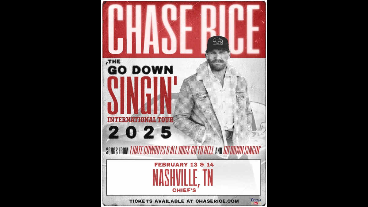 Chase Rice Unplugging For Two Special Shows