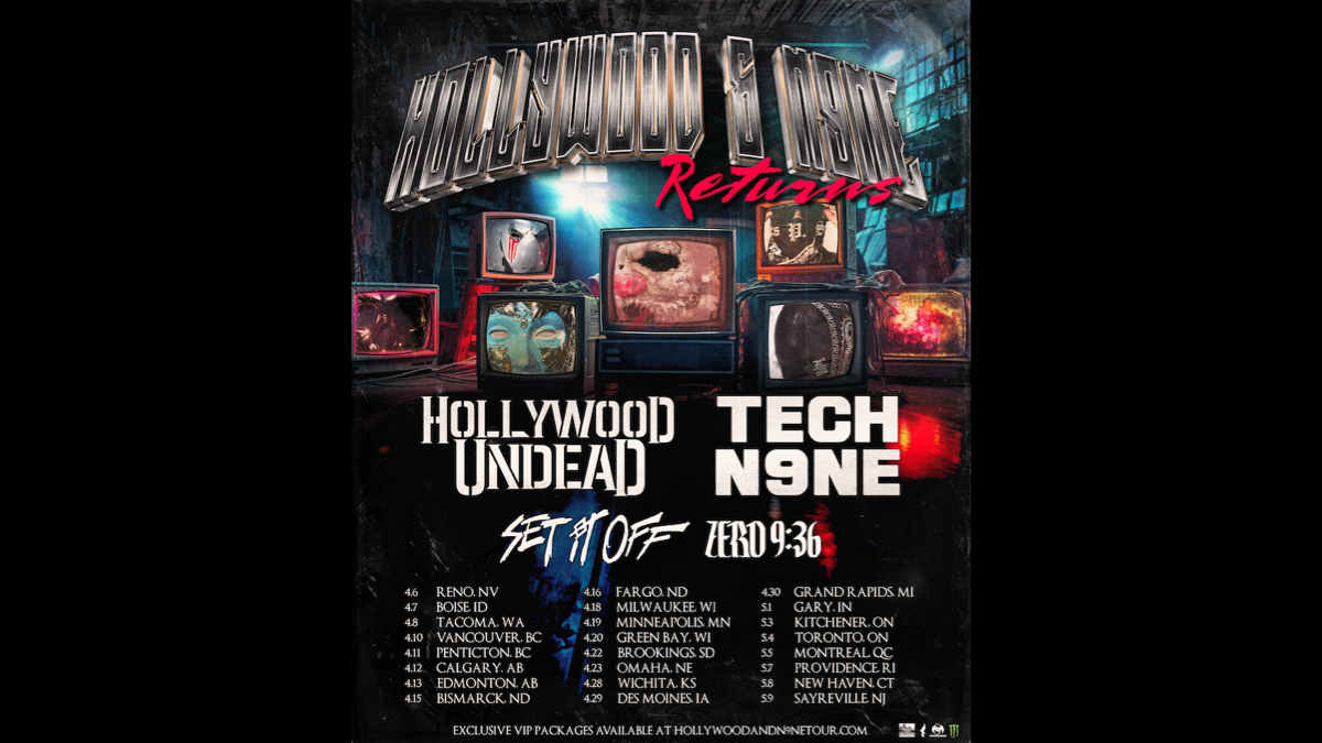 Hollywood Undead and Tech N9ne Plot New Hollywood & N9ne Tour Leg