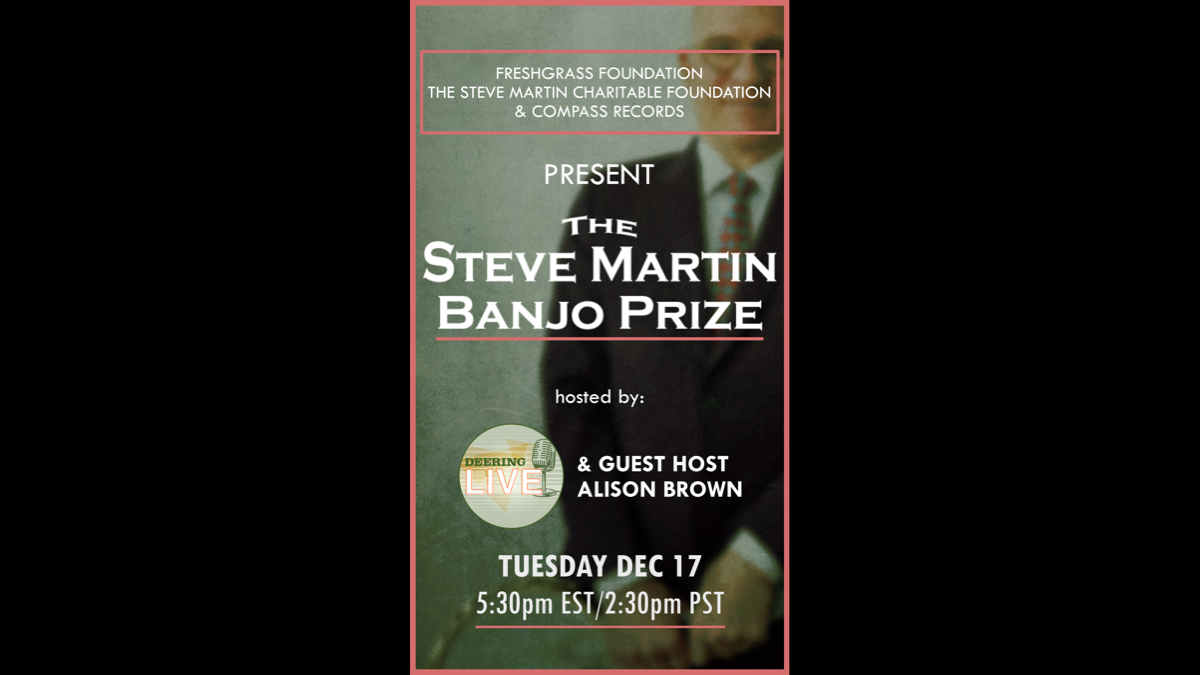 The Steve Martin Annual Banjo Prize Announces Two Winners for 2024