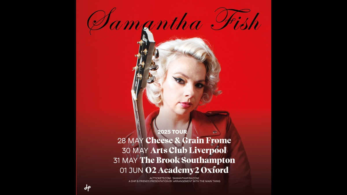 Samantha Fish Plots UK Spring Tour