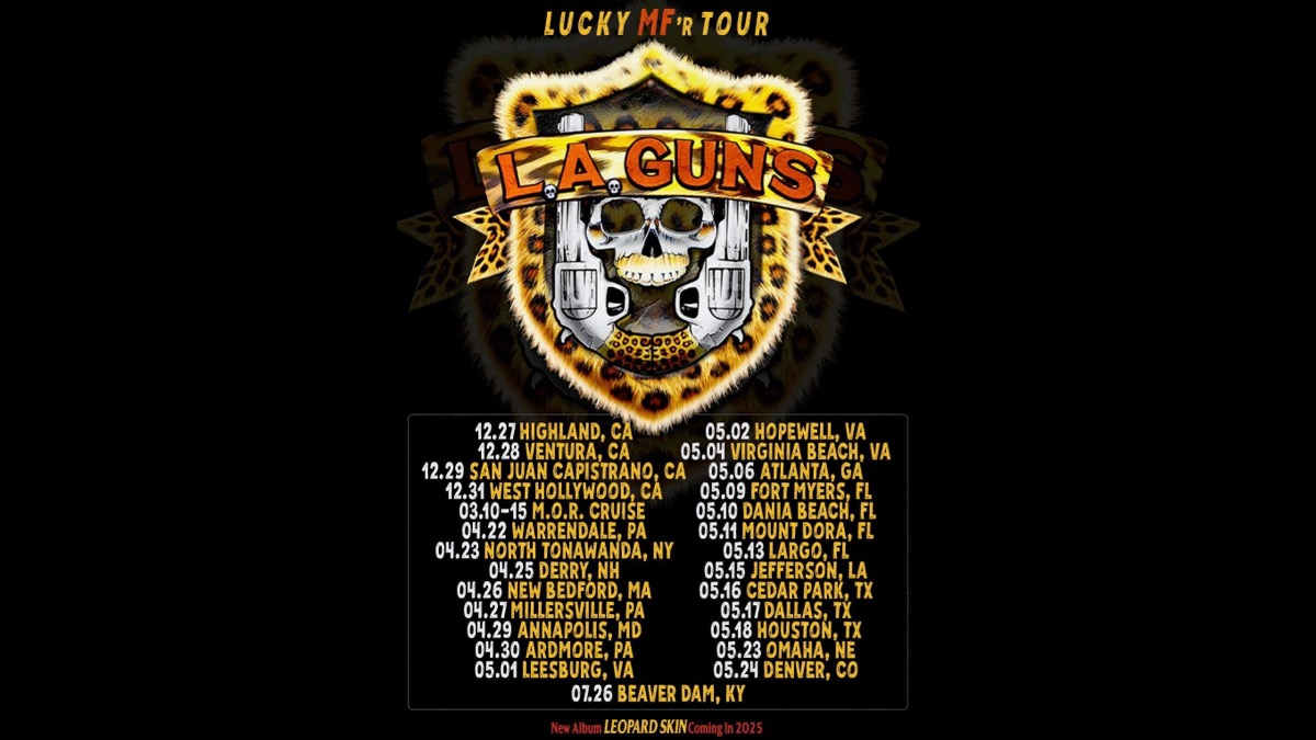 L.A. Guns Announce New Album And The Lucky MF'r Tour