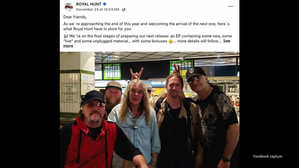 Royal Hunt Gear Up For EP and Release And Touring In 2025