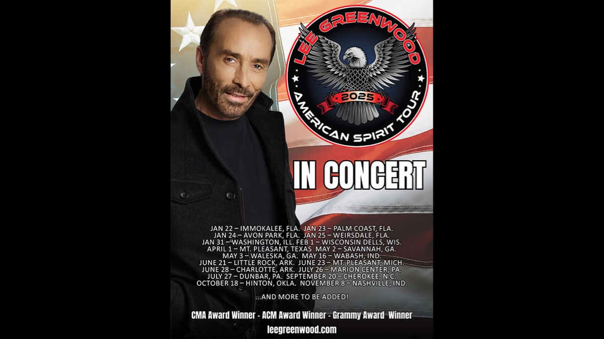 Lee Greenwood Launching 2025 American Spirit Tour