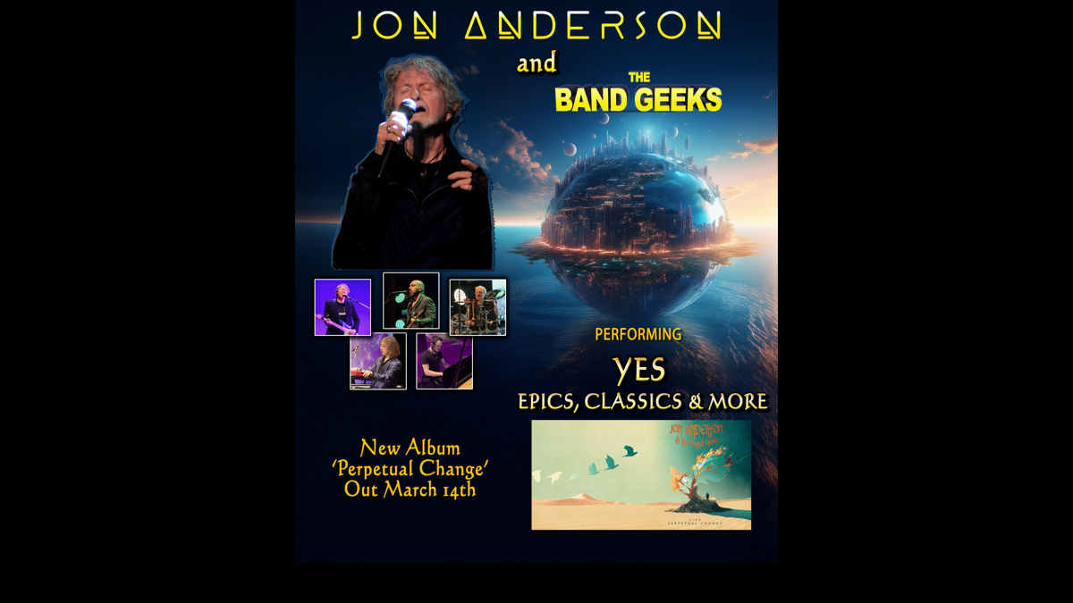 Yes Legend Jon Anderson and The Band Geeks Announce 2025 Tour