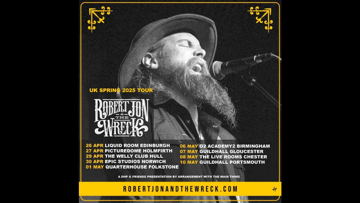 Robert Jon & The Wreck Reschedule Spring UK Tour Dates