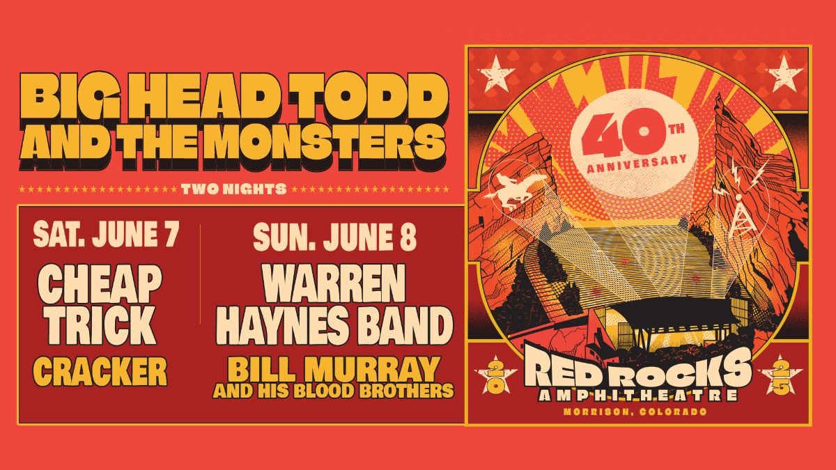 Big Head Todd and the Monsters Celebrating 40th Anniversary At Rock Rocks