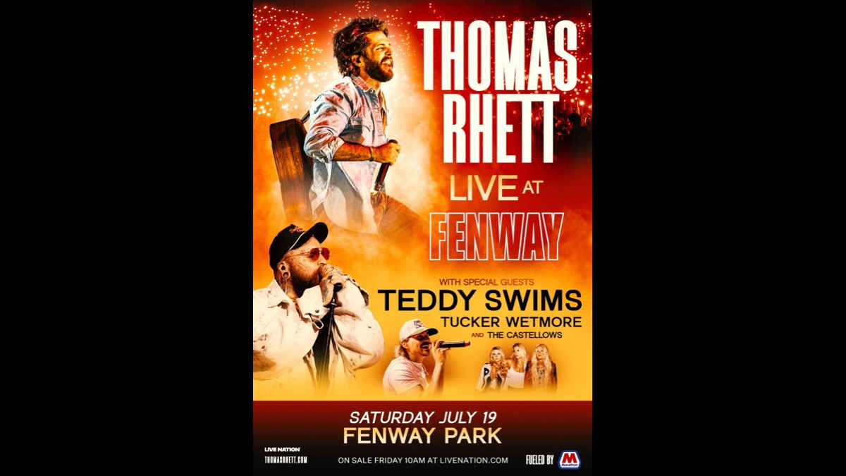 Thomas Rhett To Rock Fenway Park