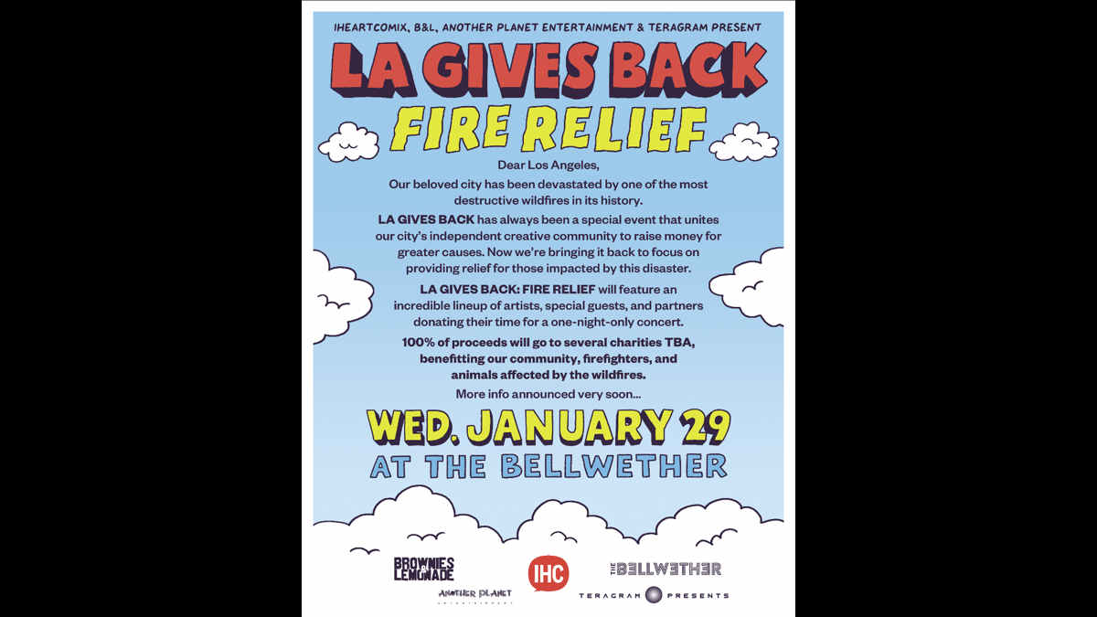 LA Gives Back: Fire Relief Announced