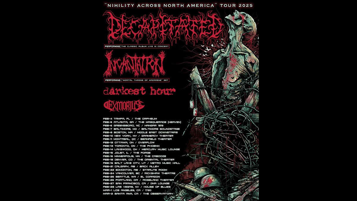 Decapitated Gearing Up For North American Nihility Tour