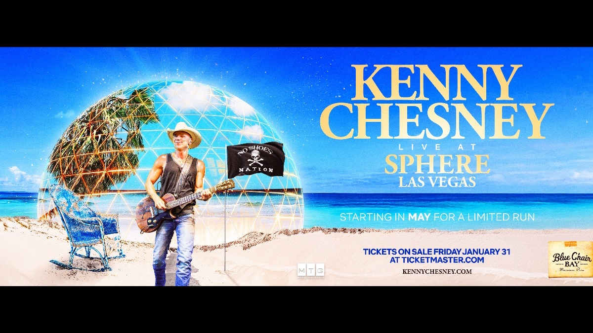 Kenny Chesney Excited For 'Vivid, Full Immersion' Sphere Shows